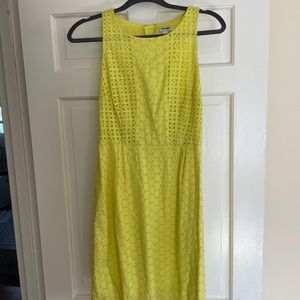 Neon eyelet dress - perfect condition
